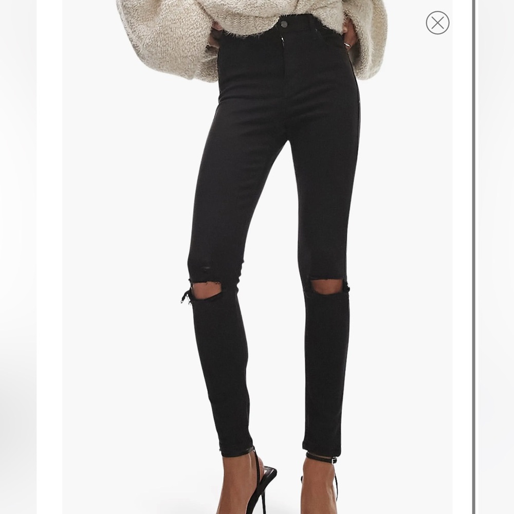 Petite high waisted Jamie Jean